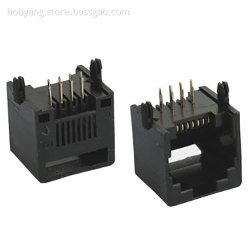 RJ11 Jack Side Entry Full Plastic